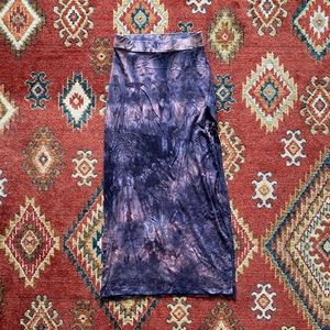 American Eagle Tie-dye Maxiskirt